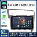 Autoradio Für VW Golf VII 7 2013-2017 Carplay Android 13 GPS Navi DAB SWC 6+128G