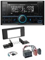 Kenwood CD 2DIN DAB USB MP3 Bluetooth Autoradio für BMW X5 (E53 2000 2002)