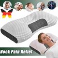 Memory Foam Kopfkissen Nackenkissen Orthopädisch Nackenstützkissen Schlafkissen.