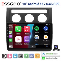 Für VW Touran 1T1 1T2 1T3 2004-2008 64G 10" Carplay Autoradio Android13 NAVI Kam