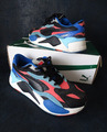 PUMA RS X3 Level Up Black Hot Coral Sneaker noir Occasion Taille Eur 40 US 7.5