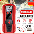99900mAh 12V Auto Jump Starter Pack Booster Akku Ladegerät Notfall Power Bank
