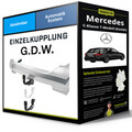 Abnehmbare Anhängerkupplung für MERCEDES C Kl. T-Mod. 18- Typ S205 G.D.W. NEU