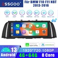 Für BMW 5er F10 F11 NBT 10.25" Android 13 Autoradio 4+64G Carplay GPS Nav 4G DSP