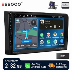 Für Audi A3 S3 RS3 8P 8V DAB+ 9" 2+32G Carplay Android 13 Autoradio GPS WIFI KAM