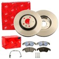 TRW BREMSSCHEIBEN 320mm + BELÄGE VORNE passend für AUDI A6 C7 4G + A7 4G