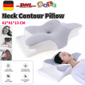 Orthopädisches Kissen Ergonomisches Nackenstützkissen aus Memory Foam 62*41*13cm