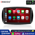 1+32G Carplay 9" Android 13 Autoradio GPS WIFI Für Benz Smart Forfour Fortwo 453