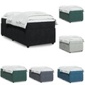 Boxspringbett mit Matratze Samt Polsterbett Bettkasten Stauraumbett Doppelbett