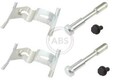 A.B.S. 1658Q Zubehörsatz Scheibenbremsbelag Vorne für VW Touareg (7LA, 7L6, 7L7)