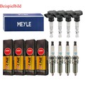 4x MEYLE Zündspule +4x NGK Zündkerze V-Line passend für Mazda 3 BK 1.6 1.4