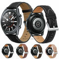 Für Samsung Galaxy Watch 4 40mm 44mm 42mm 46mm Gear S3 2 Active 2 Leder Armband