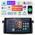Android 13 8Kern 4G WIFI Carplay Autoradio GPS 4+64GB DAB+ Für BMW E46 1998-2006