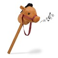 Steckenpferd Pferd Stockpferd Spielpferd Kinderpferd Stabpferd mit Sound Kinder