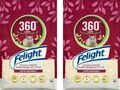 2 x Bob Martin Felight 360° Pflege Clean Clumping Pflanze Basis Katzenstreu - 4 ltr