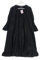 AMERICAN RETRO Hemdblusenkleid Damen Kleid Gr. DE 36 schwarz Casual-Look