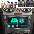 Für Opel Astra H Corsa C/D Vectra C Zafira B GPS Navi 4+64G KAM+ Autoradio DAB+