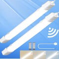 LED Röhre Feuchtraumlampe mit Bewegungsmelder Wannenleuchte Deckenleuchte 90/120
