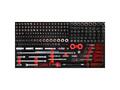 KS TOOLS 813.0213 1/4'' + 3/8'' Steckschlüssel-Satz in Schaumstoffeinlage, 213-t