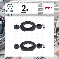 2x ORIGINAL® Nty Reparatursatz, Federbeinstützlager Vorne für Toyota LAND