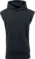 Urban Classics Kapuzenpullover Herren Open Edge Sleeveless Hoodie schwarz