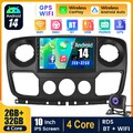 AHD CarPlay Autoradio Für Opel Movano B Renault Master 3 mit GPS Navi Kamera 32G