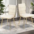 2er Set Esszimmerstühle Küchenstuhl Wohnzimmerstuhl Design Lounge Stuhl DE Neu