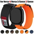 Armband für Fitbit Versa 4 Versa 3 Sense Sense 2 Sport Rugged Nylon Ersatz Band