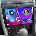 9" DAB+ Autoradio Carplay Android 13.0 GPS Navi für Audi A4 S4 RS4 8E 8H B6 B7