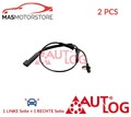 ABS SENSOR DREHZAHLFÜHLER PAAR AUTLOG AS4345 2PCS I FÜR FORD TOURNEO CONNECT