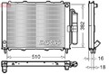 Denso DRM23103 Kühlmodul für RENAULT