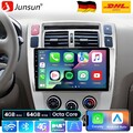 4+64GB 8Core DAB+ Android 14 Autoradio Für Hyundai Tucson JM 2004-09 Carplay GPS