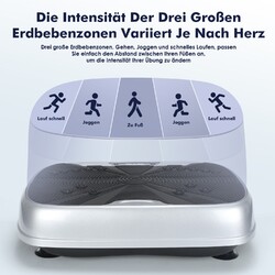 3D Vibrationsplatte Vibrationsgerät Vibrationstrainer Heimtrainer Vibro Shaper