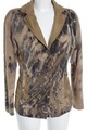 BASLER Strickblazer Damen Blazer Gr. DE 40 beige-taupe Casual-Look
