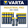 Varta Industrial Pro AAA - AA Mignon Micro Batterie Alkaline Varta MHD 2030/2031