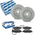 JURID BREMSSCHEIBEN 340mm + BELÄGE VORNE passend für VW PASSAT 3C 3G B7 B8 + CC 