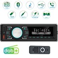 DAB+ Autoradio mit Bluetooth 1 DIN MP3 Player Freisprecheinrichtung AM RDS Radio