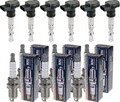 6x NGK Zündspule + BERU Zündkerze für Jeep Cherokee KJ 3.7 4x4 Dodge Nitro D1
