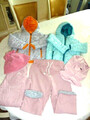 6 tlg. Baby Kleiderpaket Mädchen Herbst/Winter  Gr. 86 / 92 - TOP