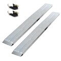 2x Auffahrrampe Rampe Verladerampe Verladeschiene Auffahrschiene 540kg/Paar Alu