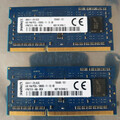 Kingston 8GB 2X4GB DDR3 1RX8 1600 MHz PC3L-12800S 204polig SODIM Laptop Speicher RAM 