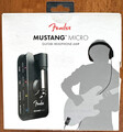 Fender Mustang Micro schwarzer Gitarren- & Bass-Kopfhörerverstärker aus Japan