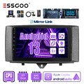 Android 13 Carplay DAB+ Für Smart Fortwo 451 11-16 Autoradio 2+64G GPS Wifi Cam