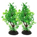  2 Pcs Aquatische Dekoration Aquarium Dekorationsset Pflanze Für Künstliche