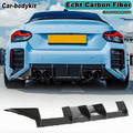 Carbon Heck Stoßstangen Diffusor Heckdiffusor Lippe Passt für BMW M2 G87 2022-24
