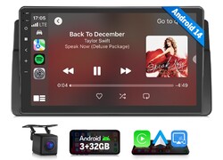 Eonon E46X7 9" IPS Android 14 CarPlay Autoradio GPS Bluetooth Für BMW 3er E46 M3