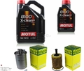 MANN-FILTER Inspektionspaket Motul 6L 5W-30 für Audi A4 Avant 2.0 TDI 16V A6
