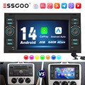 Für Ford Focus Transit MK7 S-Max Autoradio 2+64G Android 14 Auto Carplay GPS RDS