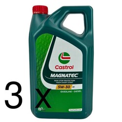 1x Castrol Magnatec 5W-30 A5 3x5 Liter
