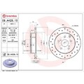 2x Bremsscheibe BREMBO 08.A429.1X passend für TOYOTA LEXUS TOYOTA (FAW)